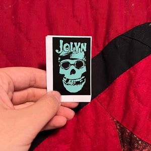 Jolyn Skull Sticker